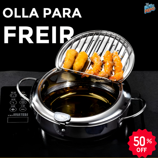 CrispyPot™ 🍟 - Olla para frituras✨