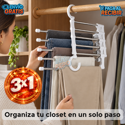 PantsHang™ 👖 - Perchero mágico para pantalones ✨