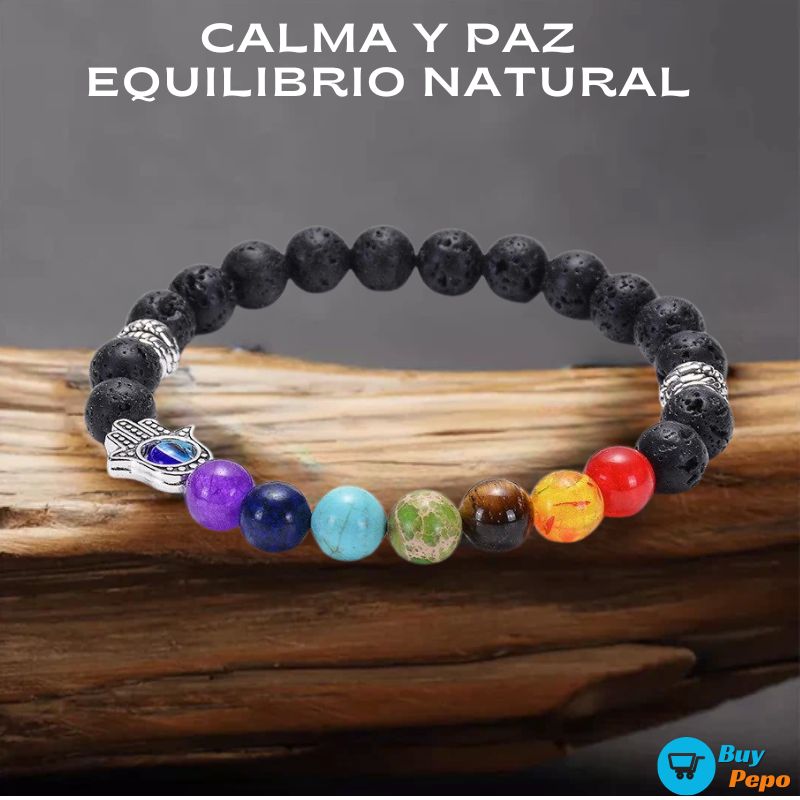 PACK 2X1!! - ENERGIA VIVA 🙌🏻 - Pulsera Chakra Protectora 🌈✨