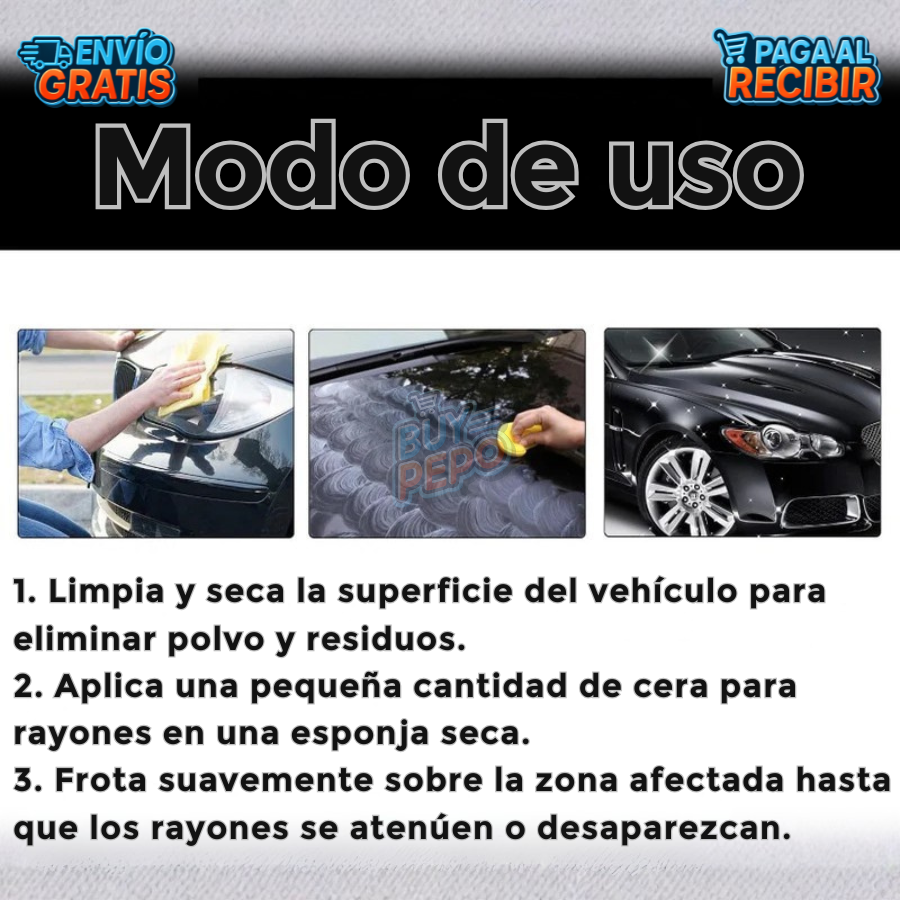 ReviveCar™ 🚘 - Eliminador de rayones rápido ✨