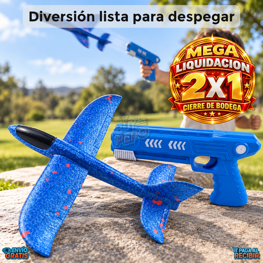 SkyBlast™ 🚀 - Pistola lanza aviones ✈️