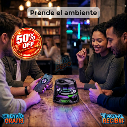 SnapSound™ 🎶 - Parlante magnético Bluetooth 🔊