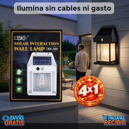 SolarLink™ 💡 - Foco solar empalmado ⚡