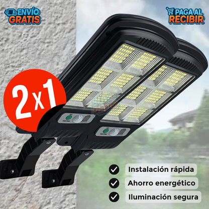 SolarLux™ ☀️ - Foco solar recargable 🌙
