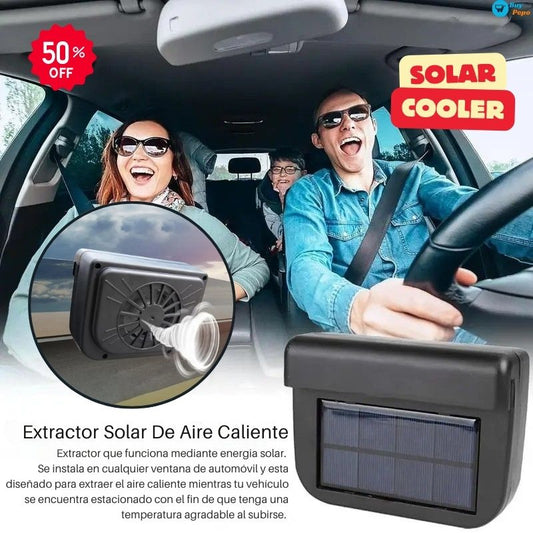 🌞 SOLAR COOLER® 🌬️ - Extractor De Aire Caliente Para Vehículo 🚗❄️