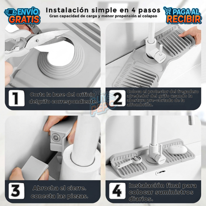SplashGuard™ 💧 - Protector silicona anti salpicaduras 🚿