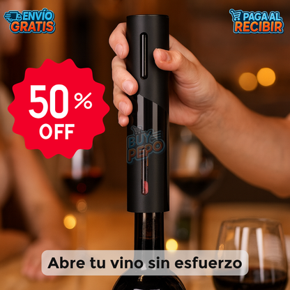 VinoLift™ 🍷 - Destapador eléctrico automático ⚡