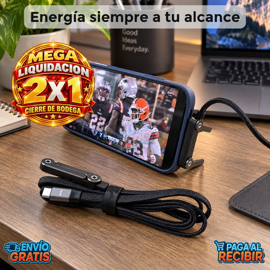 VoltMax™ ⚡ - Cable USB-C 240W - Pack 2x1 ⚡