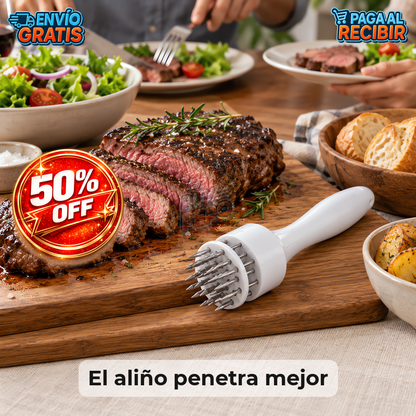 TenderPress™ 🥩 - Ablandador de carne manual 🔪