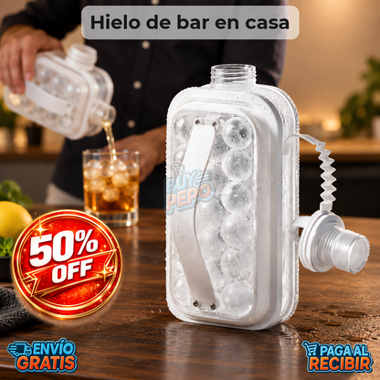 IceOrb™ 🧊 - Molde botella esferas hielo 🥃