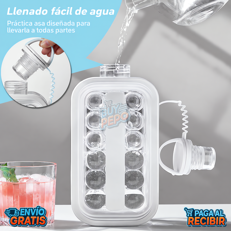 IceOrb™ 🧊 - Molde botella esferas hielo 🥃