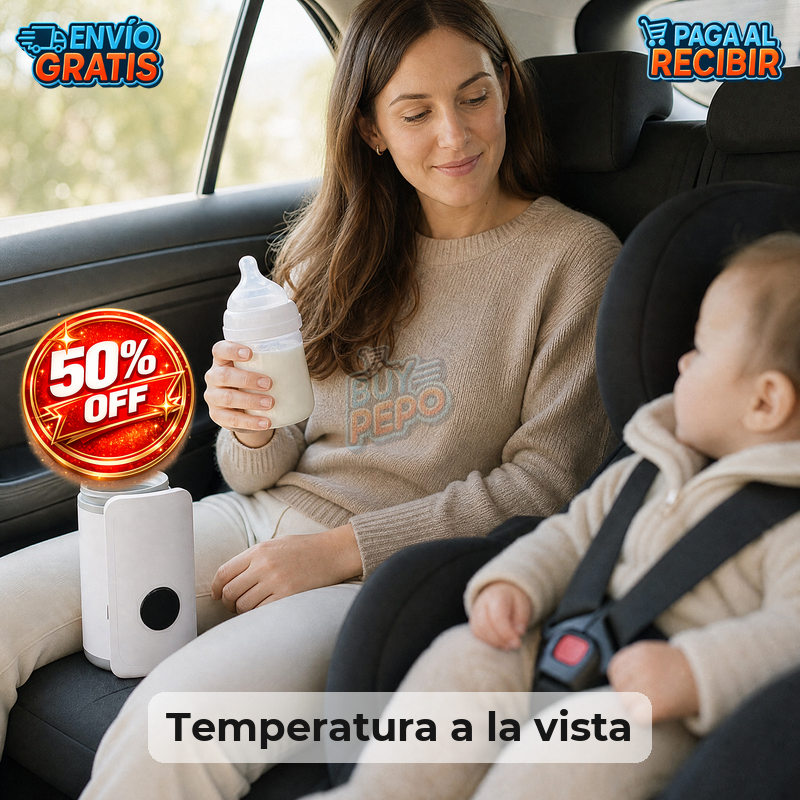 WarmGo™ 🍼 - Calentador portátil de mamaderas 🔥