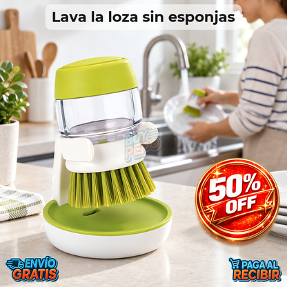 SoapBrush™ 🧽 - Cepillo dispensador de jabón 🫧