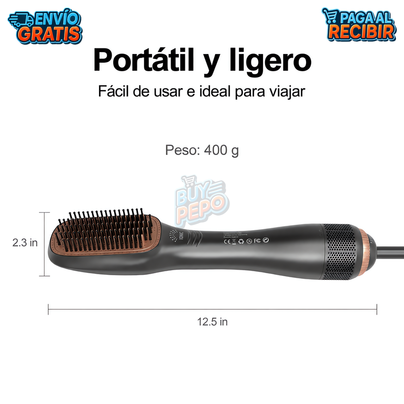 AirStyle™ 💨 - Cepillo secador de pelo ✨