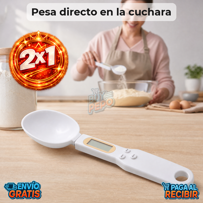 SpoonScale™ 🥄 - Cuchara balanza digital ⚖️