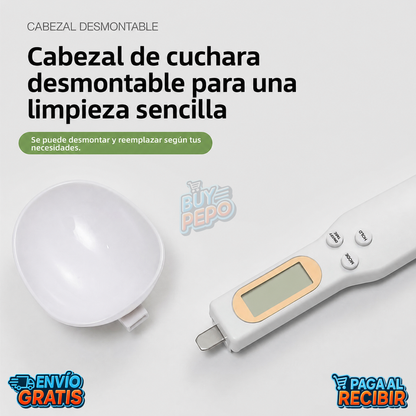 SpoonScale™ 🥄 - Cuchara balanza digital ⚖️