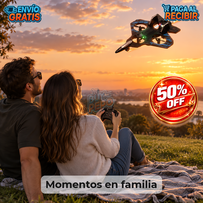 SkyStrike™ ✈️ - Dron avión de combate 🎮
