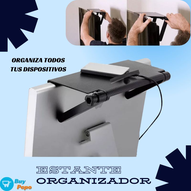 📺✨ Estante Organizador de TV/Monitor 🖥️ - ¡IDEAL PARA DECODIFICADOR! 📦🎯