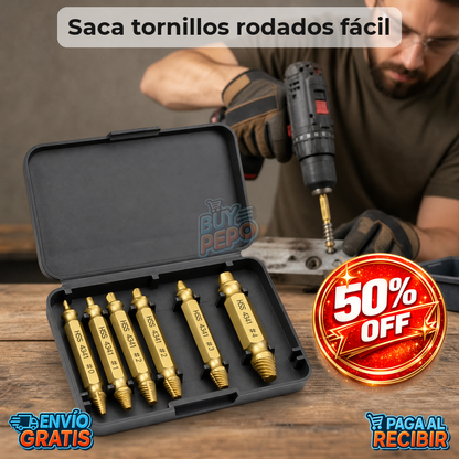 ScrewRescue™ 🔩 - Extractor de tornillos rotos 🛠️