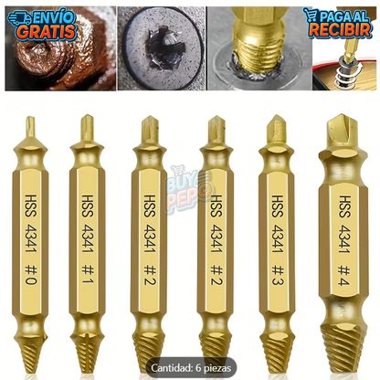ScrewRescue™ 🔩 - Extractor de tornillos rotos 🛠️