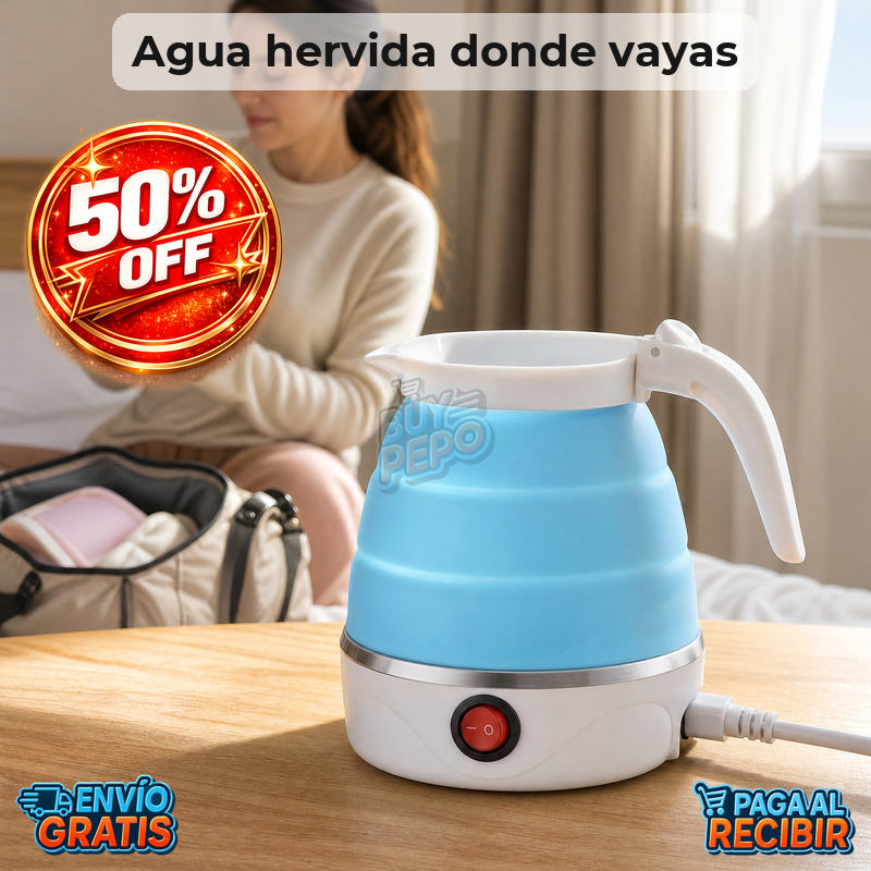 BabyBoil™ 🍼 - Hervidor plegable de viaje ✈️