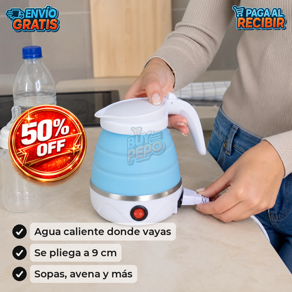 BabyBoil™ 🍼 - Hervidor plegable de viaje ✈️