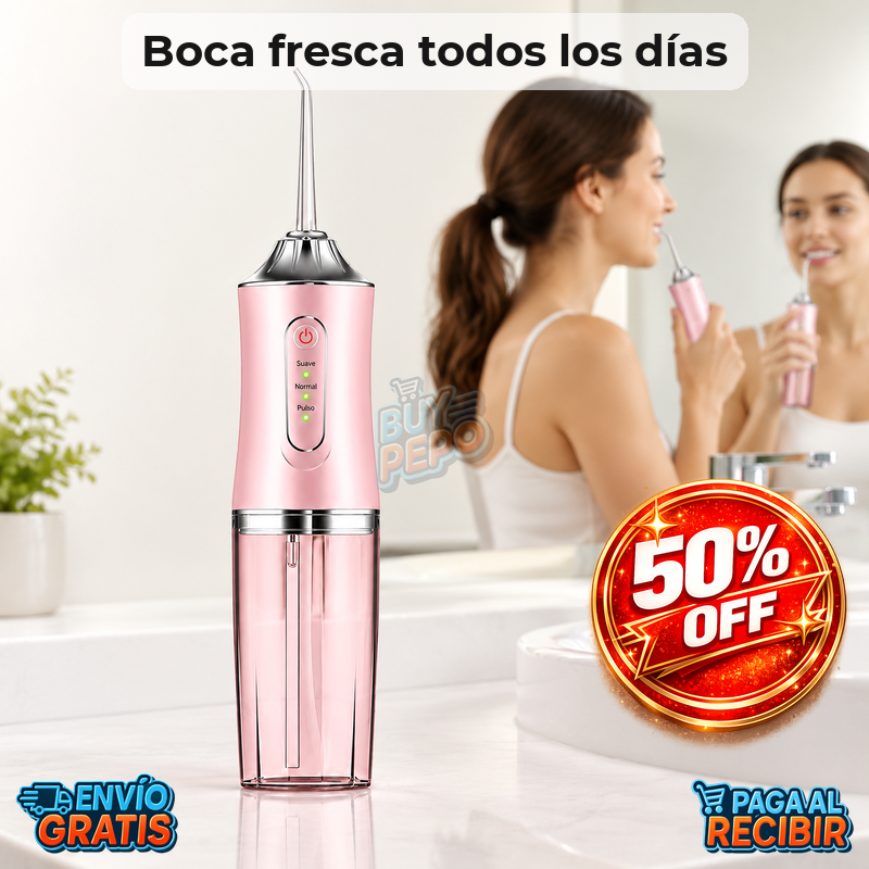 FreshJet™ 💧 - Irrigador bucal de agua 🦷