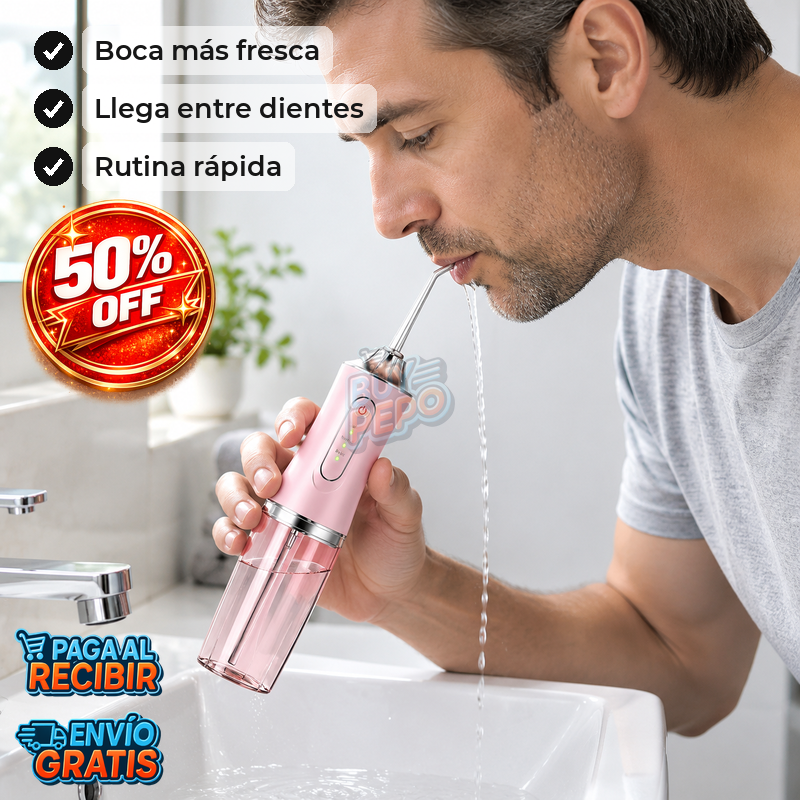 FreshJet™ 💧 - Irrigador bucal de agua 🦷