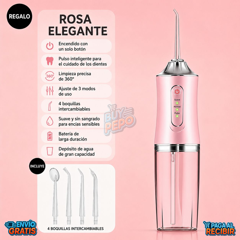 FreshJet™ 💧 - Irrigador bucal de agua 🦷