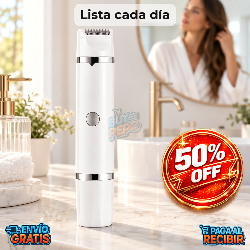 SilkTouch™ 🌸 - Rasuradora femenina práctica ✨