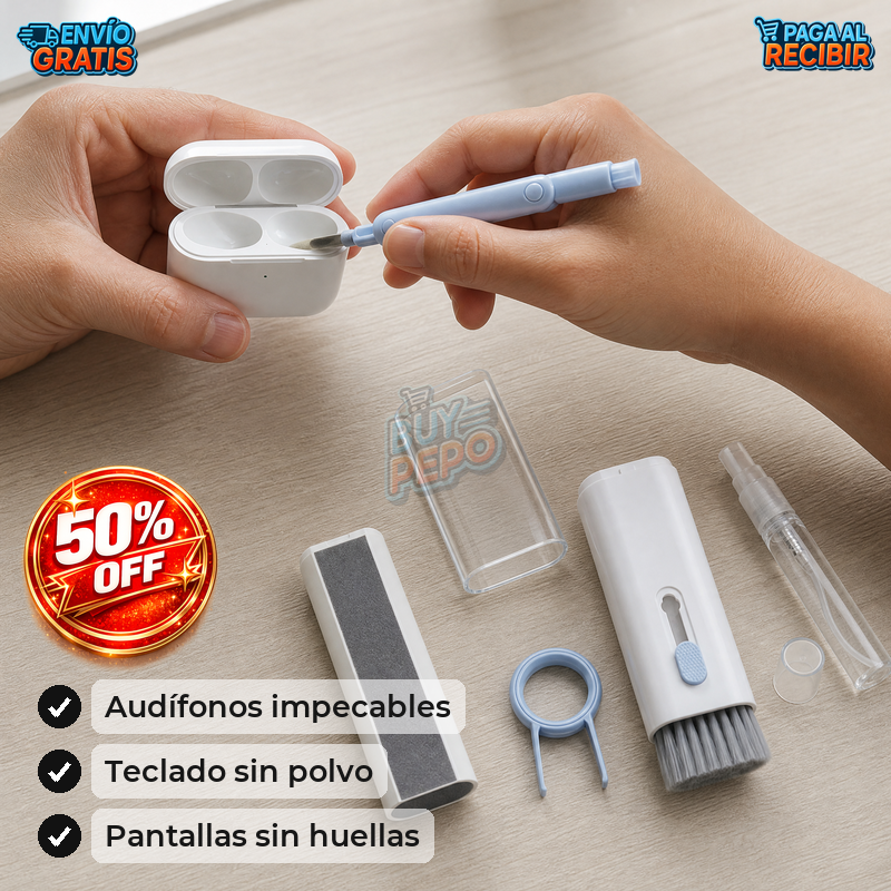 PixelClean™ 🧼 - Kit limpiador para equipos ✨