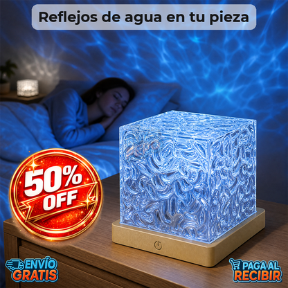 AquaGlow™ 🌊 - Lámpara proyectora efecto agua ✨