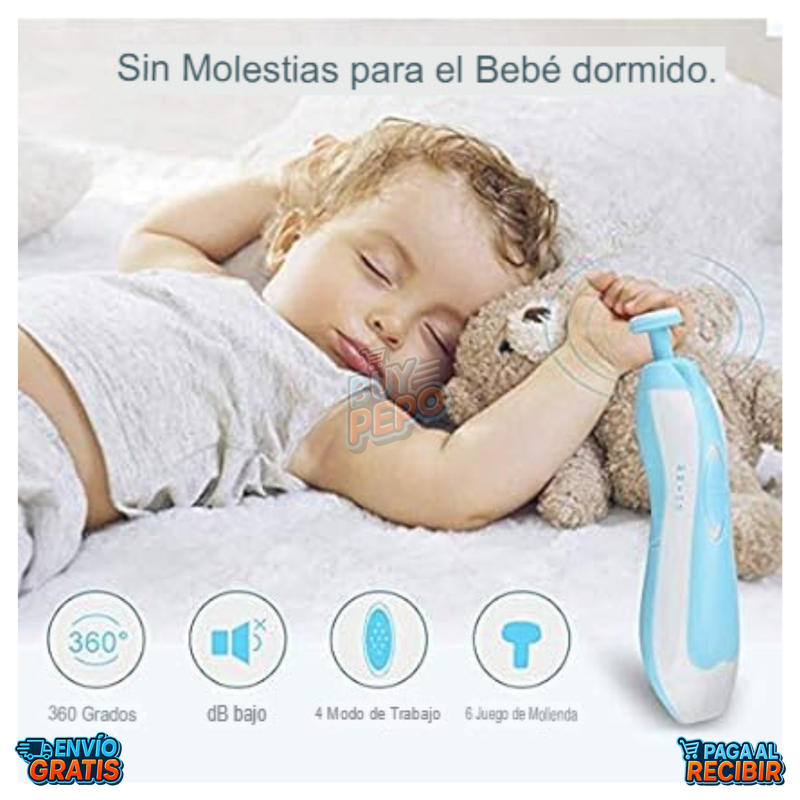 TinyFile™ 👶 - Lima de uñas bebé ✨