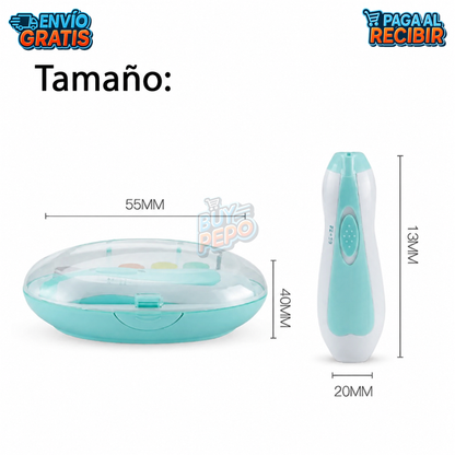 TinyFile™ 👶 - Lima de uñas bebé ✨