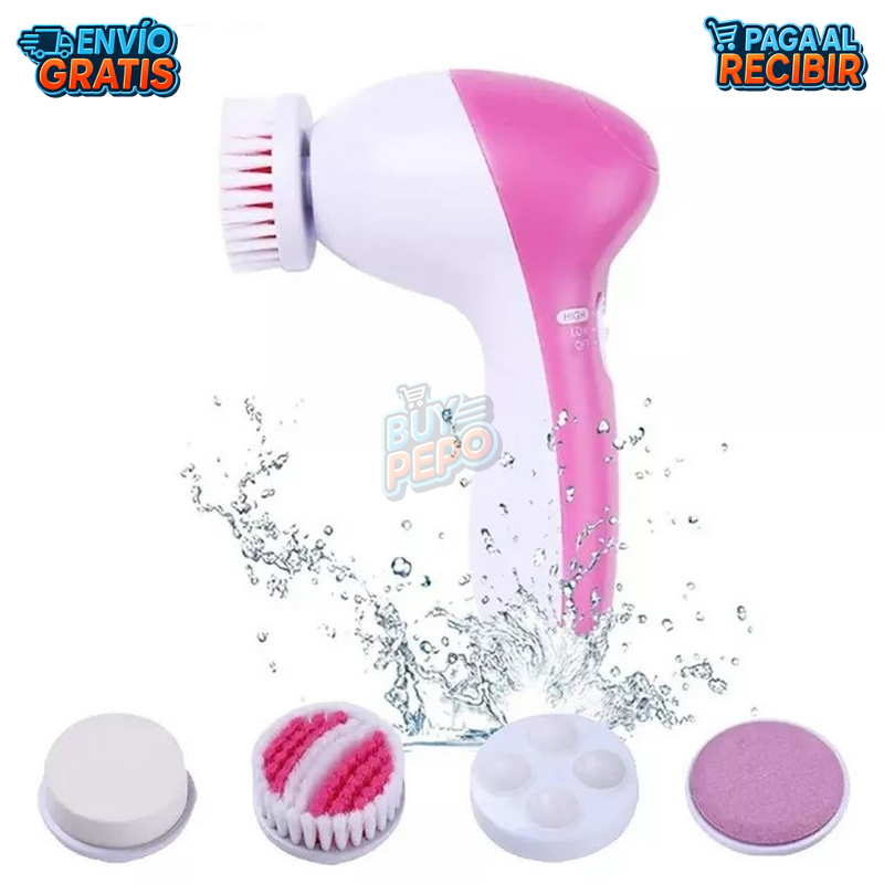 PureSpin™ 🌀 - Cepillo limpiador facial giratorio ✨