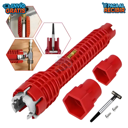 FixReach™ 🔧 - Llave multiuso de gasfitería 🚰