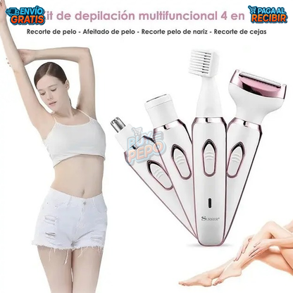 SmoothPocket™ ✨ - Depiladora portátil recargable 💼