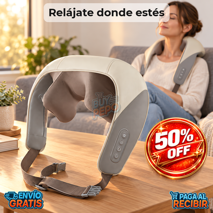 RelaxNeck™ 💆 - Masajeador cuello y espalda ✨
