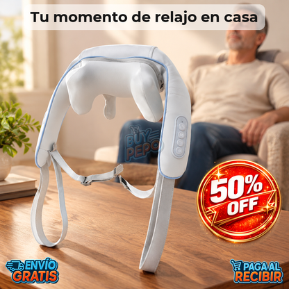 RelaxNeck™ 💆 - Masajeador cuello con calor 🔥