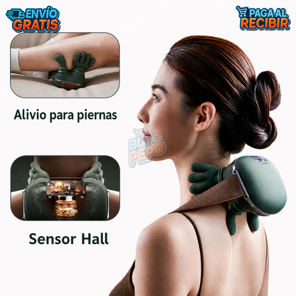 RelaxHug™ 💆 - Masajeador cuello con calor 🔥