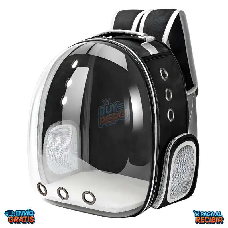 PetView™ 🐾 - Mochila transparente para mascotas 🎒