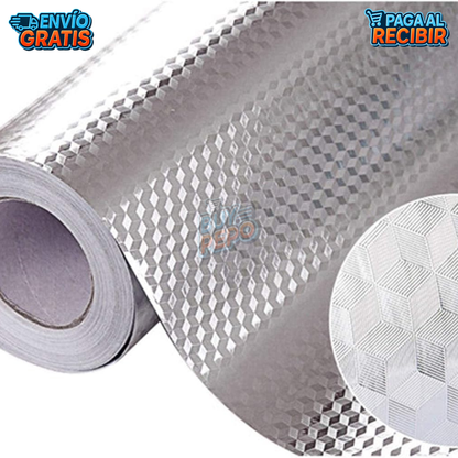SplashGuard™ 🛡️ - Adhesivo protector de cocina 30x40cm ✨