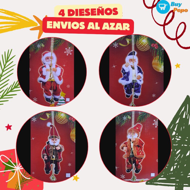 ✨ VIEJITO PASCUERO 🎅🎄 ESCALADOR 🧗 - PACK 2x1 🎁🎉