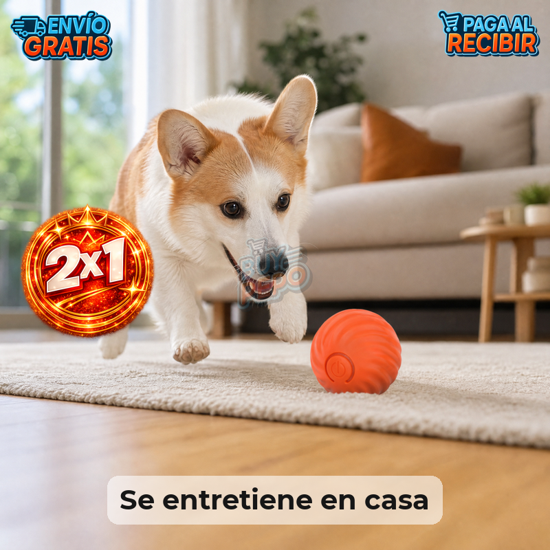 PawRoll™ 🐾 - Pelota inteligente para mascotas 🎾