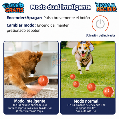 PawRoll™ 🐾 - Pelota inteligente para mascotas 🎾