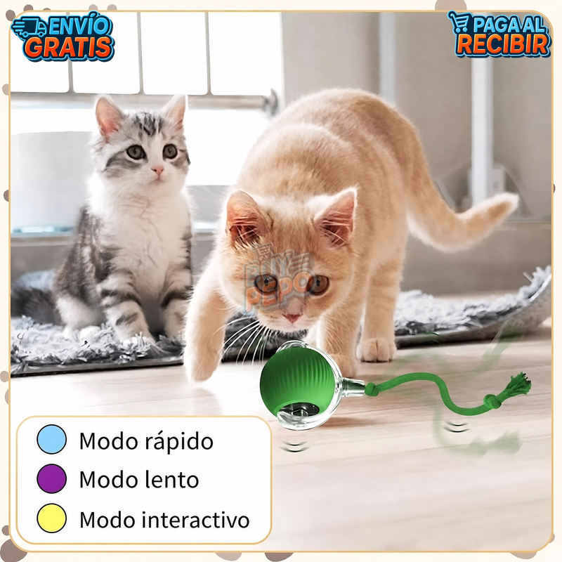 PlayRoll™ 🐾 - Pelota interactiva para mascotas 🎾