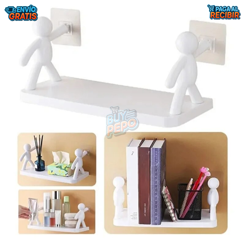 StickShelf™ 🧱 - Repisa adhesiva sin taladros 🛠️
