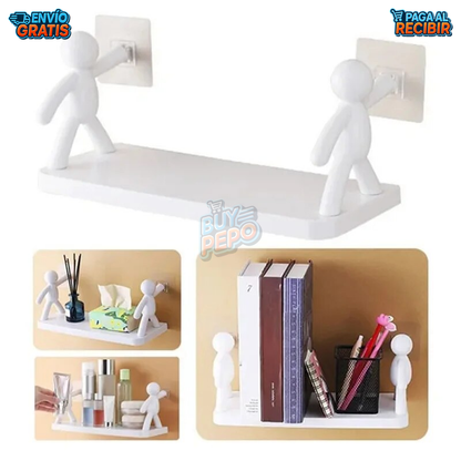 StickShelf™ 🧱 - Repisa adhesiva sin taladros 🛠️