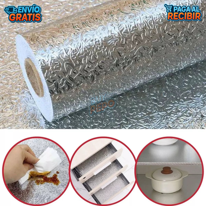 GreaseShield™ 🛡️ - Rollo protector antigrasa 🍳