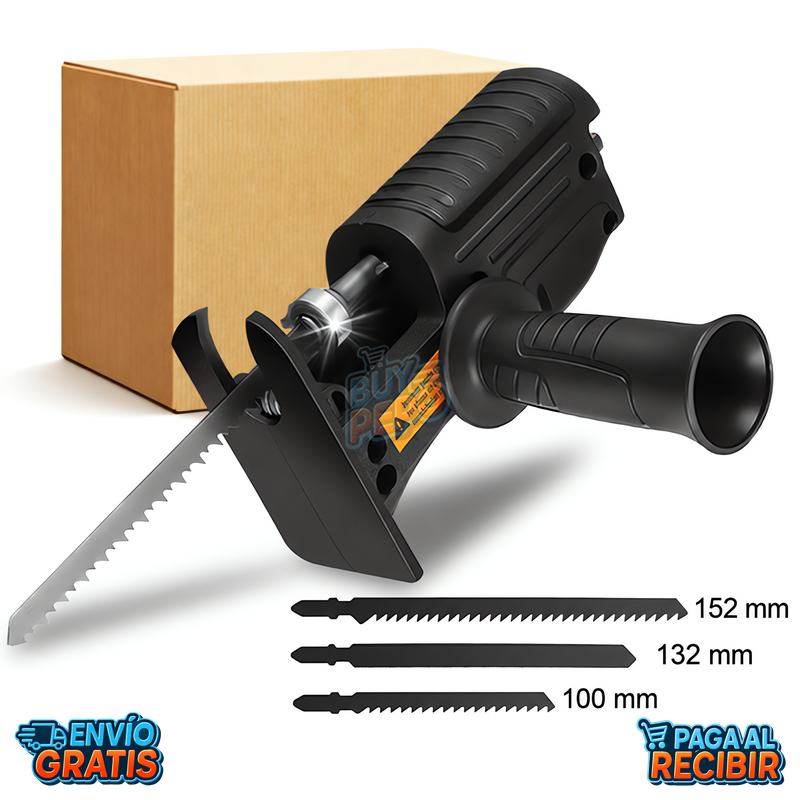SawDrill™ 🪚 - Adaptador sierra para taladro 🔧